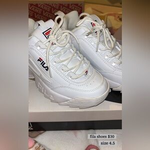 fila sneakers ❤️